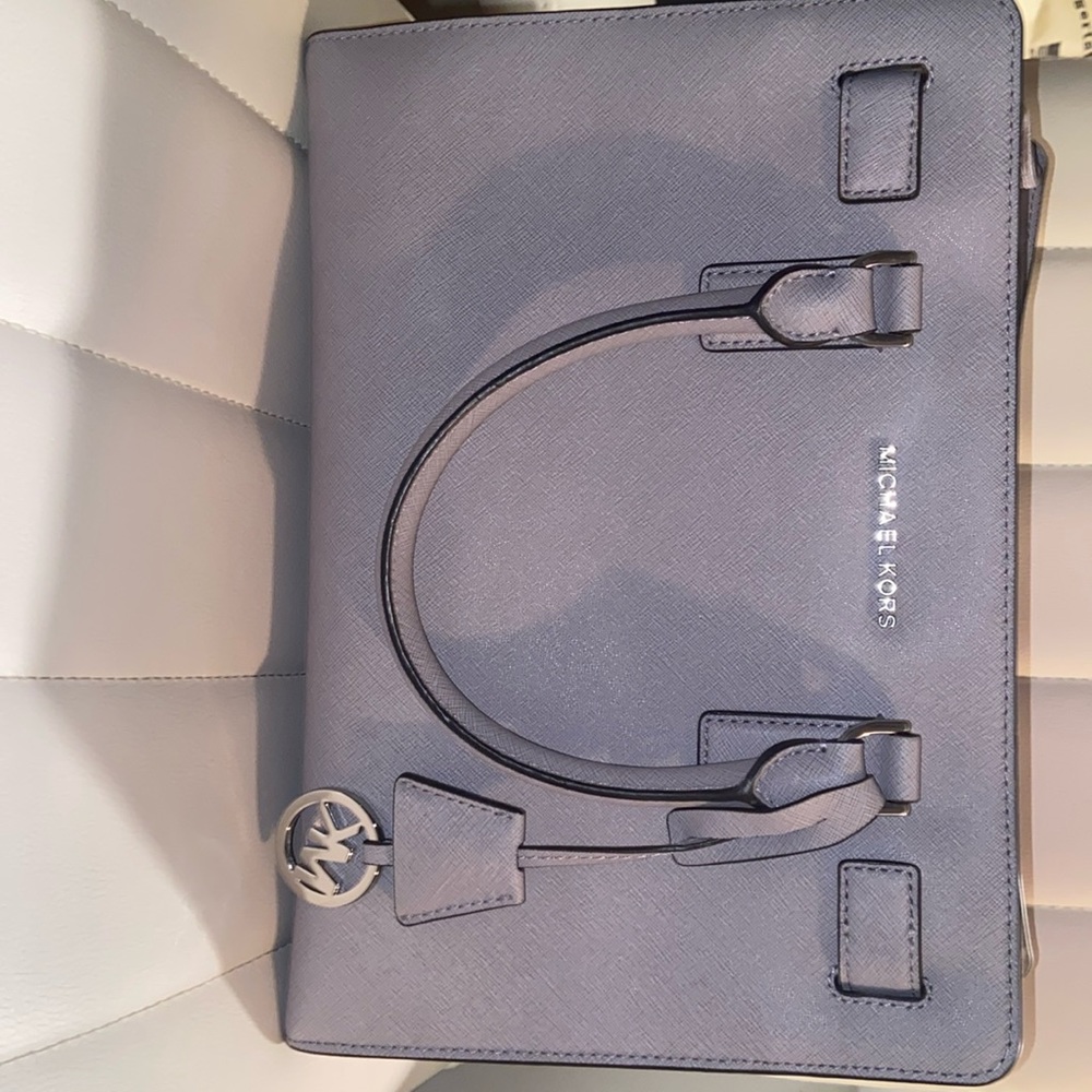 MICHAEL Michael Kors Purple Tote and Wallet Set - Picture 5 of 10